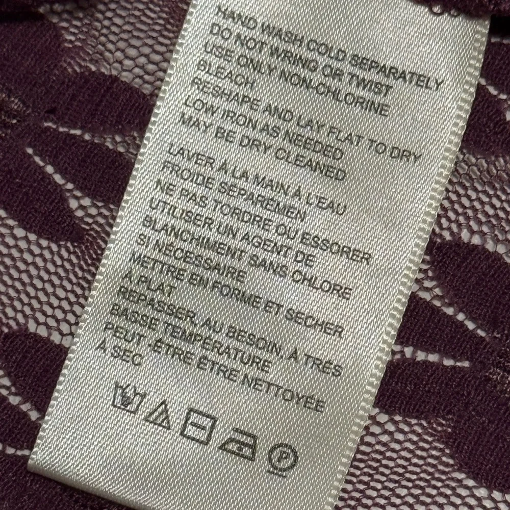 Free People Flowers Fields Mesh Button Up Shirt Size: XS - Picture 12 of 14